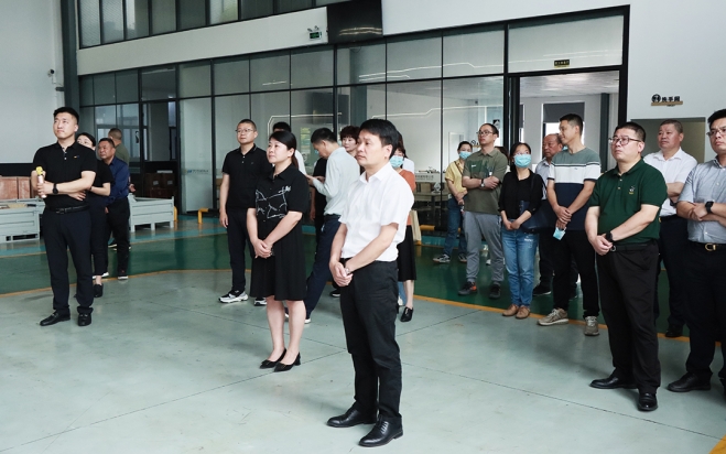 熱烈歡迎?杭州臨安區(qū)經(jīng)信局和企業(yè)家蒞臨指導